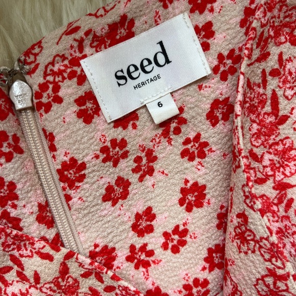 Seed Heritage floral and feminine skirt Size 6 - Picture 4 of 6